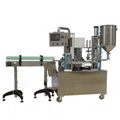 轉(zhuǎn)盤式全自動(dòng)灌裝旋蓋機(jī)