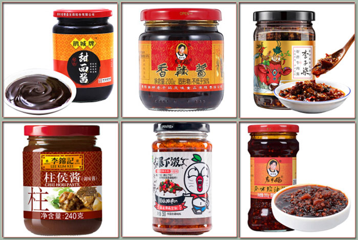 醬料真空旋蓋機旋樣品展示