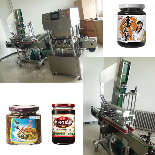 灌裝旋蓋機設備生產線