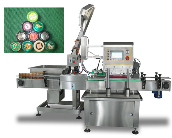 全自動真空灌裝旋蓋機